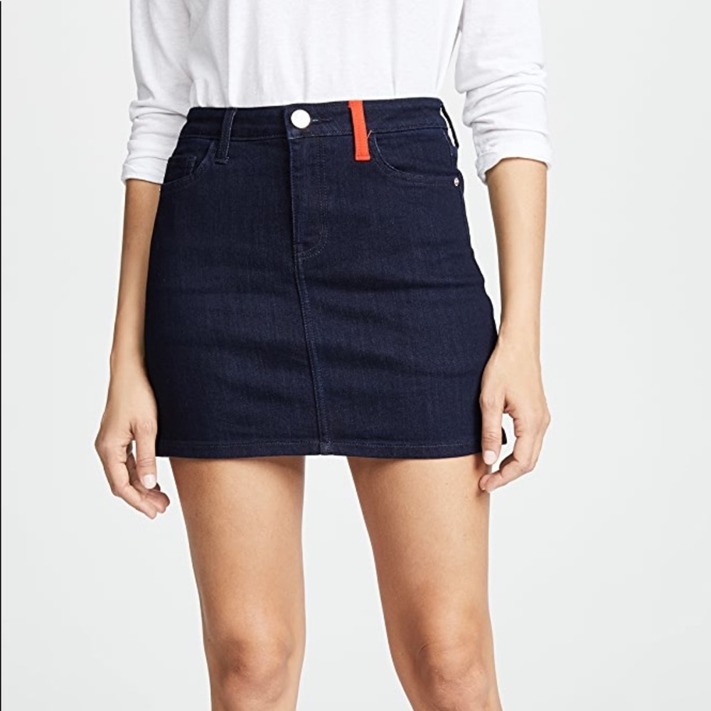 NWOT Current Elliot jean skirt